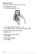 Preview for 11 page of Sony Ericsson J110c User Manual