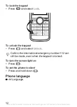 Preview for 13 page of Sony Ericsson J110c User Manual