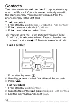 Preview for 33 page of Sony Ericsson J110c User Manual