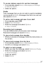 Preview for 38 page of Sony Ericsson J110c User Manual