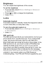 Preview for 46 page of Sony Ericsson J110c User Manual