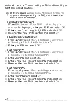 Preview for 47 page of Sony Ericsson J110c User Manual