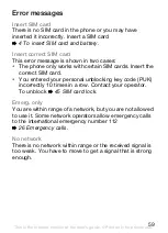 Preview for 60 page of Sony Ericsson J110c User Manual