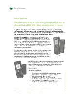 Sony Ericsson J132 Brochure & Specs preview