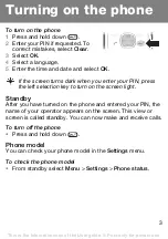 Preview for 3 page of Sony Ericsson J132 User Manual