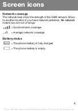 Preview for 8 page of Sony Ericsson J132 User Manual