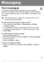 Preview for 15 page of Sony Ericsson J132 User Manual