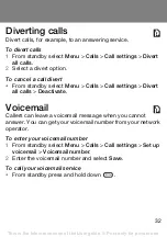 Preview for 32 page of Sony Ericsson J132 User Manual