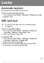 Preview for 34 page of Sony Ericsson J132 User Manual