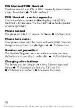 Предварительный просмотр 78 страницы Sony Ericsson J200c User Manual