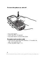 Предварительный просмотр 9 страницы Sony Ericsson J210i User Manual