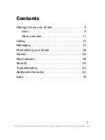 Preview for 2 page of Sony Ericsson J220a User Manual