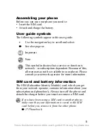 Preview for 6 page of Sony Ericsson J220a User Manual