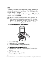 Preview for 9 page of Sony Ericsson J220a User Manual