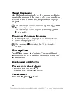 Preview for 13 page of Sony Ericsson J220a User Manual