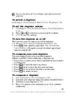 Preview for 42 page of Sony Ericsson J220a User Manual