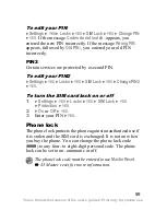 Preview for 60 page of Sony Ericsson J220a User Manual