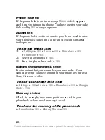 Preview for 61 page of Sony Ericsson J220a User Manual