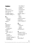 Preview for 80 page of Sony Ericsson J220a User Manual