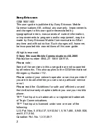 Preview for 3 page of Sony Ericsson J220i User Manual