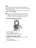 Preview for 9 page of Sony Ericsson J220i User Manual