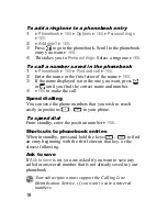 Preview for 19 page of Sony Ericsson J220i User Manual