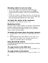 Preview for 21 page of Sony Ericsson J220i User Manual