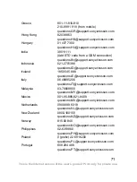 Предварительный просмотр 72 страницы Sony Ericsson J230i User Manual