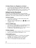 Preview for 21 page of Sony Ericsson J300i User Manual