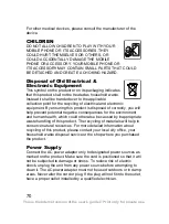 Preview for 71 page of Sony Ericsson J300i User Manual