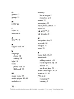 Preview for 79 page of Sony Ericsson J300i User Manual