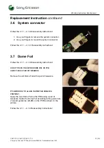 Preview for 12 page of Sony Ericsson K200 Working Instruction, Mechanical