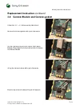 Preview for 13 page of Sony Ericsson K200 Working Instruction, Mechanical