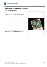 Preview for 15 page of Sony Ericsson K200 Working Instruction, Mechanical