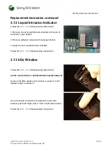 Preview for 18 page of Sony Ericsson K200 Working Instruction, Mechanical