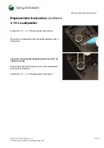 Preview for 19 page of Sony Ericsson K200 Working Instruction, Mechanical