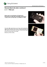 Preview for 26 page of Sony Ericsson K200 Working Instruction, Mechanical