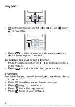 Предварительный просмотр 6 страницы Sony Ericsson K200a User Manual