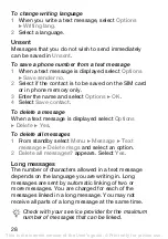 Предварительный просмотр 28 страницы Sony Ericsson K200a User Manual