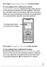 Предварительный просмотр 57 страницы Sony Ericsson K200a User Manual