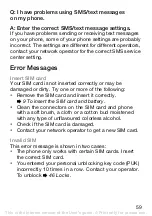 Предварительный просмотр 59 страницы Sony Ericsson K200a User Manual