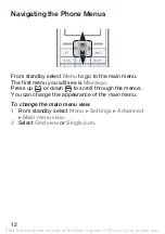 Предварительный просмотр 12 страницы Sony Ericsson K200i User Manual