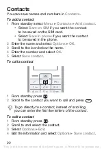 Предварительный просмотр 22 страницы Sony Ericsson K200i User Manual