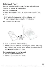 Предварительный просмотр 39 страницы Sony Ericsson K200i User Manual