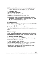 Preview for 23 page of Sony Ericsson K220 User Manual