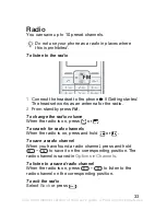 Preview for 33 page of Sony Ericsson K220 User Manual