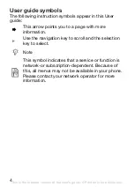 Preview for 4 page of Sony Ericsson K220c User Manual