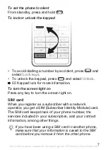 Preview for 7 page of Sony Ericsson K220c User Manual