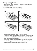 Preview for 9 page of Sony Ericsson K220c User Manual