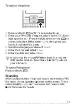 Preview for 11 page of Sony Ericsson K220c User Manual